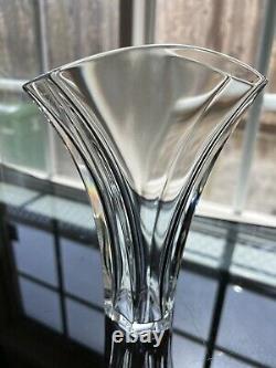 Baccarat Crystal Gingko Vase