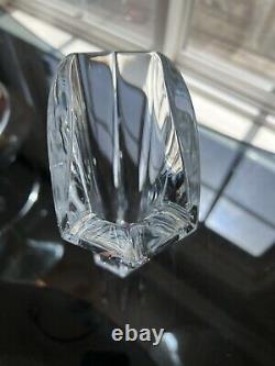 Baccarat Crystal Gingko Vase