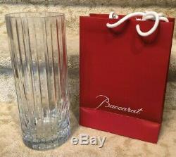 Baccarat Crystal Glass Vase Large Harmonie 12 Tall