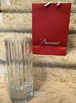 Baccarat Crystal Glass Vase Large Harmonie 12 Tall