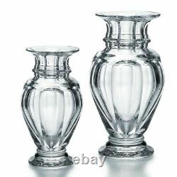 Baccarat Crystal Harcourt Medium Baluster Crystal Vase Clear 7 7/8 H New Sealed
