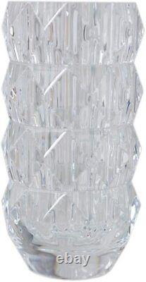Baccarat Crystal Louxor Round Clear Vase 2813291 withBox H 15cm From Japan New