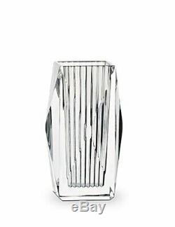 Baccarat Crystal Louxor Small Clear Vase Thomas Bastide MIB