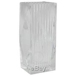 Baccarat Crystal Louxor Small Clear Vase Thomas Bastide MIB