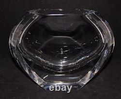 Baccarat Crystal NEPTUNE Vase, 7 1/2 Tall by 10 Wide