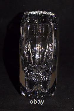 Baccarat Crystal NEPTUNE Vase, 7 1/2 Tall by 10 Wide