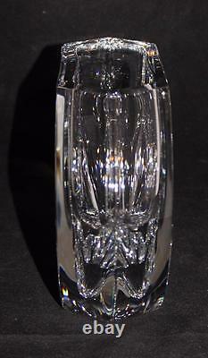 Baccarat Crystal NEPTUNE Vase, 7 1/2 Tall by 10 Wide