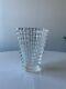 Baccarat Crystal Oval Eye Vase Small 5 3/4 tall EXC