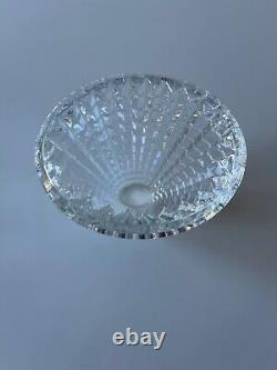 Baccarat Crystal Oval Eye Vase Small 5 3/4 tall EXC