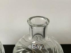 Baccarat Crystal Pair of 5 CYCLADES Vase