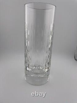 Baccarat Crystal Paris Cut 8 Bud Vase France. Comes With Red Box and no chips