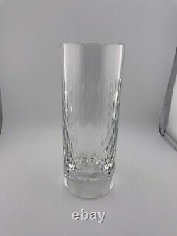 Baccarat Crystal Paris Cut 8 Bud Vase France. Comes With Red Box and no chips
