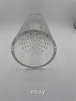 Baccarat Crystal Paris Cut 8 Bud Vase France. Comes With Red Box and no chips