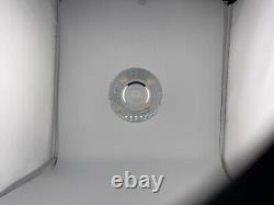 Baccarat Crystal Paris Cut 8 Bud Vase France. Comes With Red Box and no chips