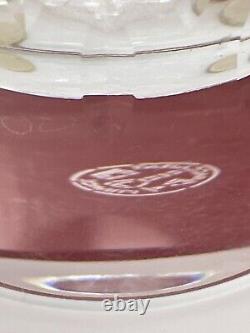 Baccarat Crystal Paris Cut 8 Bud Vase France. Comes With Red Box and no chips
