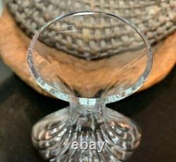 Baccarat Crystal Primevere 8 1/2 Footed Vase France Pristine