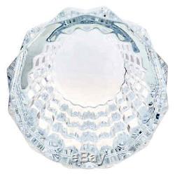 Baccarat Crystal Round Louxor Vase Clear