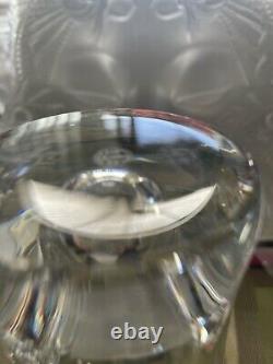 Baccarat Crystal Tornado Vase #2103220 9 X 5 1/8 X 3 1/8