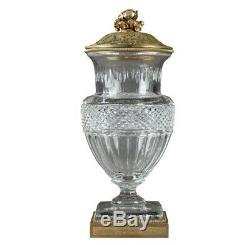 Baccarat Crystal Vase Laetitia, Museum Collection Edition