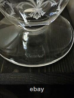 Baccarat Crystal Vase Michelangelo design