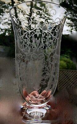 Baccarat Crystal Vase Michelangelo design