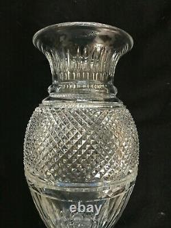 Baccarat Diamant Baluster Cut Crystal Vase Thomas Bastide Design