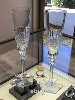 Baccarat Diamant Champagne Flute Set of 2