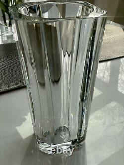 Baccarat Diane Vase 9 and 7/8 inches tall
