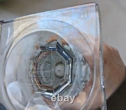 Baccarat Eurydice Flower Vase Museum Collection Crystal Glass Clear 13.75 Tall