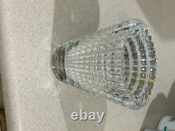Baccarat Eye Oval Vase in Clear Crystal 6 inch