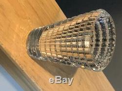 Baccarat Eye Oval Vase in Clear Crystal 6 inch