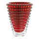 Baccarat Eye Vase Small Red