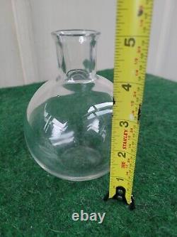 Baccarat France Crystal Small Balloon Bulb Flower Vase, 5×4.25