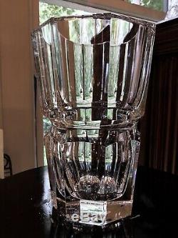 Baccarat France Edith 8 Vase / Handmade in France