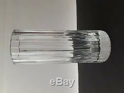 Baccarat France Signed Harmonie Crystal Glass Vase 8 x 3 WOW