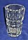 Baccarat French Crystal EDITH Multi Sided Heavy Vase, 7