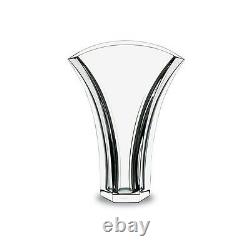 Baccarat Gingko Vase Brand New In Box Clear Crystal #1792567 French Save$$ F/sh