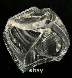Baccarat Giverny 10 3/4 Crystal Vase Signed RRIGOT