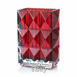 Baccarat Louxor Crystal Vase Rouge New in Box