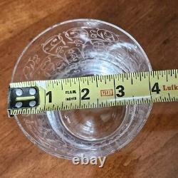 Baccarat Lulli Extra Large Old Fashioned Glass Or Low Vase Extremely Rare 1930s