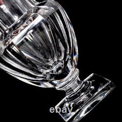 Baccarat Musee Des Cristalleries 1821-1840 Repro Crystal Vase 8.5h, Signed