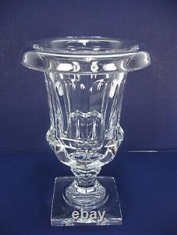 Baccarat Musee Des Cristalleries 1821-1840 Reproduction Crystal Urn Vase 8.5