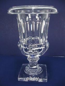 Baccarat Musee Des Cristalleries 1821-1840 Reproduction Crystal Urn Vase 8.5