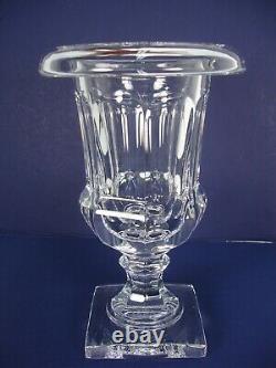 Baccarat Musee Des Cristalleries 1821-1840 Reproduction Crystal Urn Vase 8.5