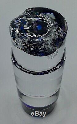 Baccarat Oceanie Vase Cobalt Blue Vase