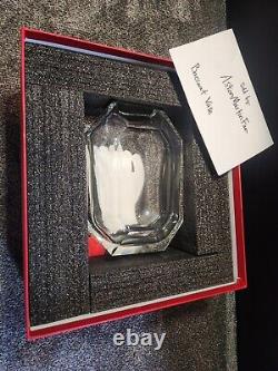 Baccarat Octogon (Octagon) Crystal Glass Vase Very Rare, Must See