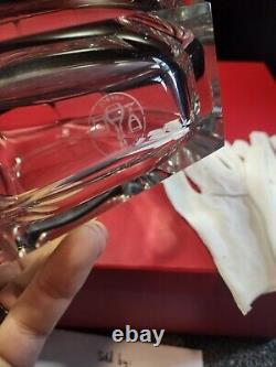 Baccarat Octogon (Octagon) Crystal Glass Vase Very Rare, Must See