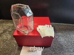 Baccarat Octogon (Octagon) Crystal Glass Vase Very Rare, Must See
