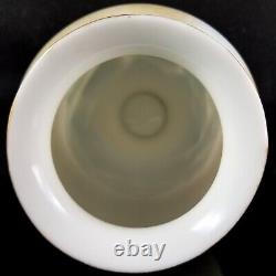 Baccarat Opaline Ship Vase 1880 antique french milk art glass nautical french