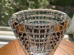 Baccarat Oval Eye Crystal Glass Vase
